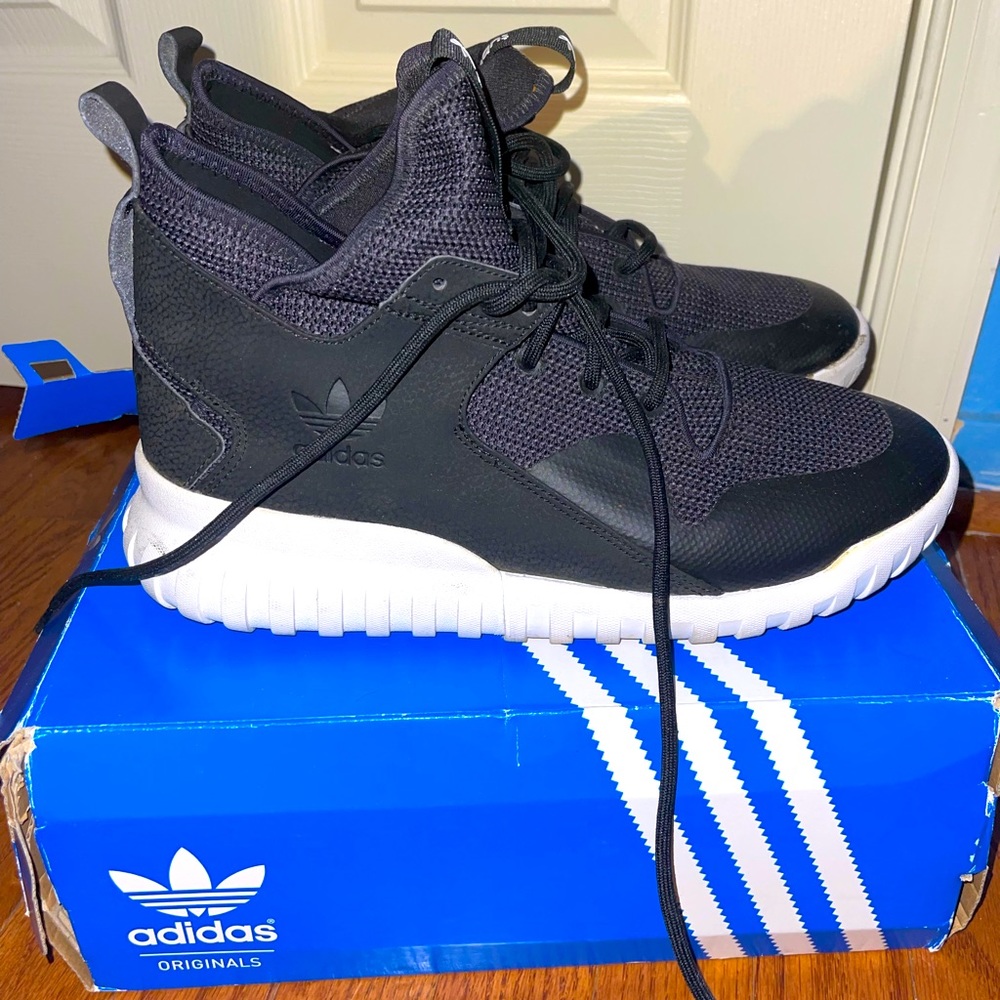 Adidas Tubular Radial Black/Granite/White